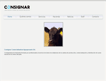 Tablet Screenshot of consignarsa.com